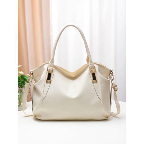 Bolso Grande Blanco Hueso