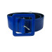 Cinturón Azul de Hebilla Cuadrada