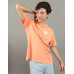 Camiseta American Eagle Naranja Logo