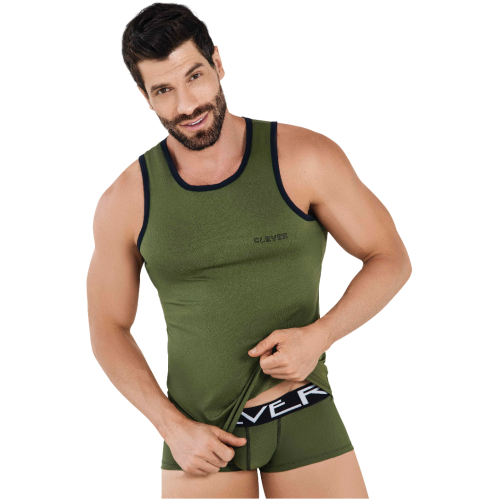 Clever Tank Top Uri Verde