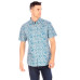 Camisa manga corta Blue Leaf