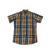 Camisa manga corta a cuadros