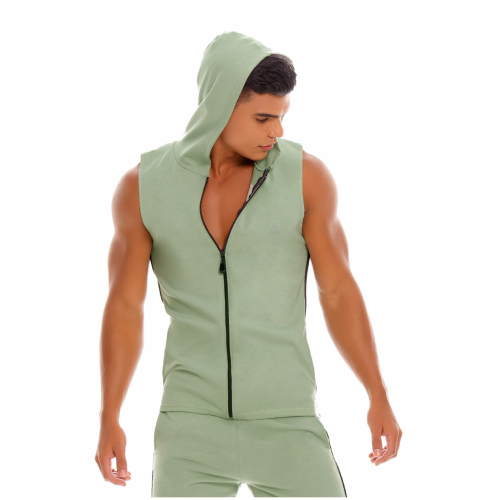 JOR Dublin Hoodie Tank Top Verde