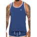 JOR Athletic Varsity Tank Top Blue M