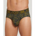 Brief Jockey Microfibra Black & Gold GEO