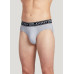 Brief Jockey Microfibra Platinum Grey