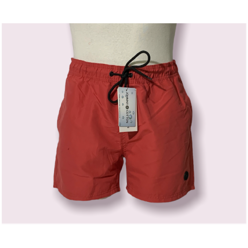 Pantaloneta de Playa Rojo Rosa