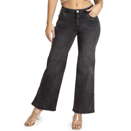 Jeans Levantacola Joy Flare Cropped 112055