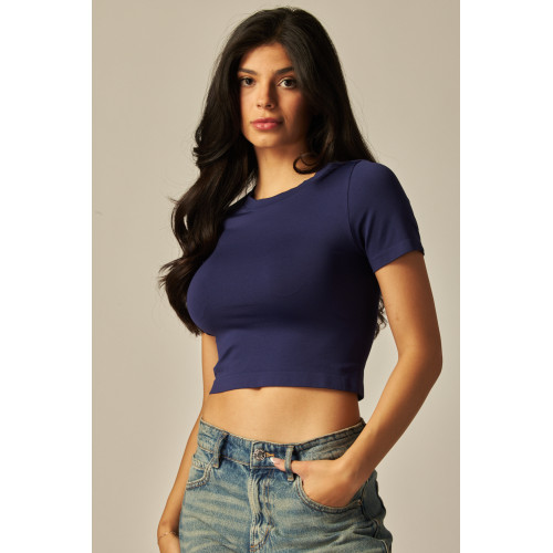 CropTop Love Poem - Azul