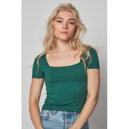 CropTop Love Poem Verde