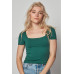 CropTop Love Poem Verde