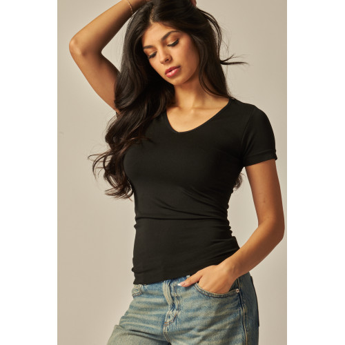 Blusa Básica Love Poem - Negro