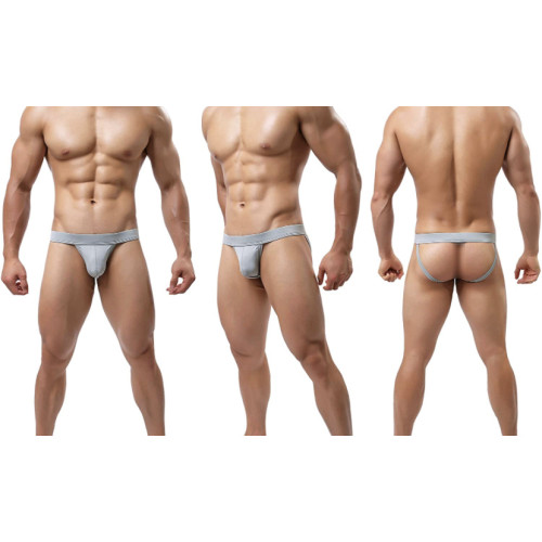 Jockstrap Mens Athletic Gris