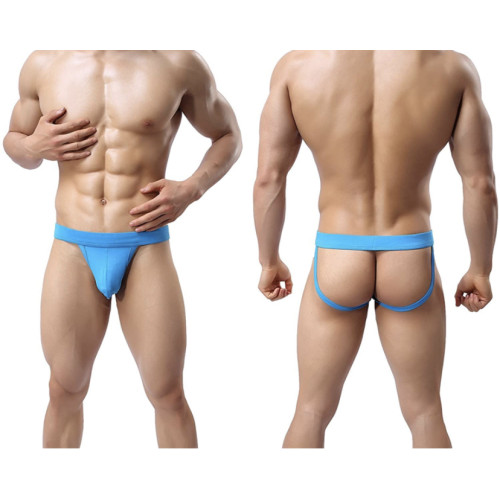 Jockstrap Mens Athletic Azul Turquesa