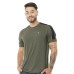 Camiseta Deportiva Arena Verde Militar