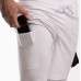 Pantaloneta Deportiva BX Squat Blanca