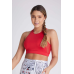 Top Halter Rojo