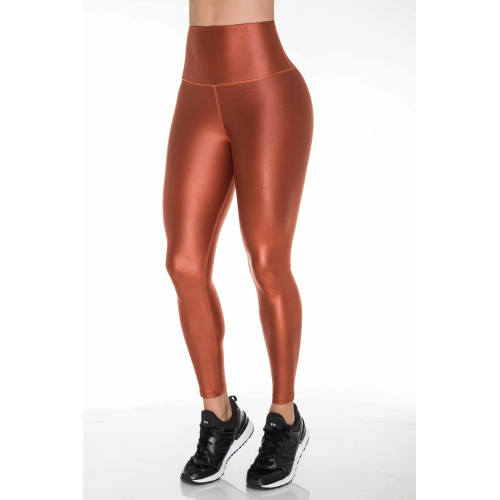 Leggings Metálico Cobre