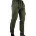 Jeans Five Forty Jogger Cargo Verde Militar