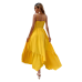 Vestido Halter Amarillo