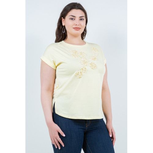 Blusa TABA Amarilla - Curvy