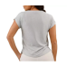 Blusa TABA Plateada - Curvy
