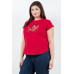 Blusa TABA Roja Riding with puppy - Curvy