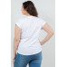 Blusa TABA Blanca Sequins Heart - Curvy