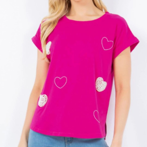 Blusa TABA Corazones