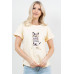 Blusa TABA Amarillo Mantequilla Pug 