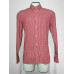 Camisa Slim Classic a cuadros rojos / blancos