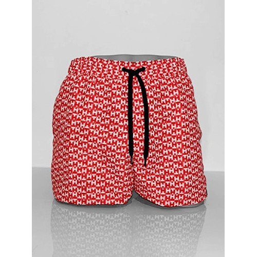 Pantaloneta de Playa Roja con Emblema TM