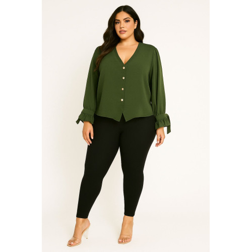Blusa Verxy Verde - Curvy