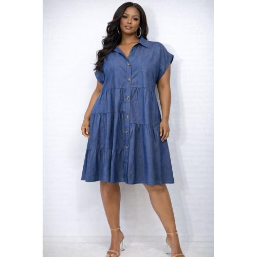 Vestido Denim - Verxy