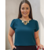 Blusa RoseMiel Teal S - XL