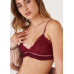 Bralette y Panty - Water Vino Tinto