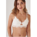 Bralette y Tanga Semibrasilera - Sand Blanco Hueso