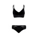 Bralette y Panty - Wings Negro