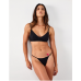 Bralette y Tanga Semibrasilera - Dana Negro