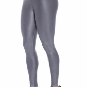 Leggings Metálico Plateado
