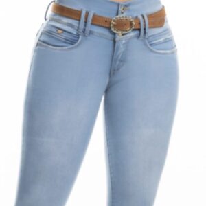 Jeans Levantacola Tentación Claro
