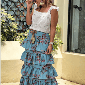 Falda Monarca Azul
