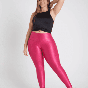 Leggings Metálico Rosa