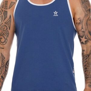 JOR Athletic Varsity Tank Top Blue