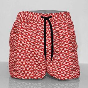 Pantaloneta de Playa Roja con Emblema TM