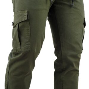 Jeans Five Forty Jogger Cargo Verde Militar