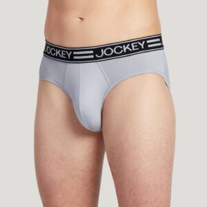 Brief Jockey Microfibra Platinum Gray
