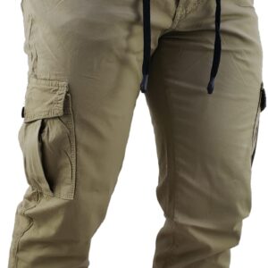 Jeans Five Forty Jogger Cargo Caqui