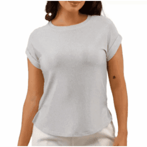 Blusa TABA Plateada - Curvy