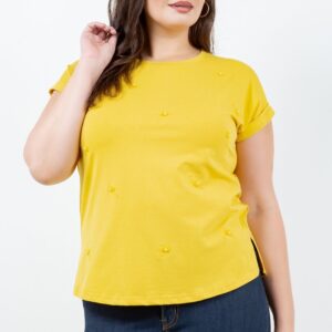 Blusa TABA Amarilla Mostaza - Curvy